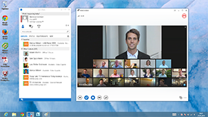 イメージ：Skype for BusinessからPexipに接続